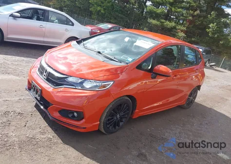 2018 Honda Fit Sport из США, поврежденный, VIN 3HGGK5H69JM712053